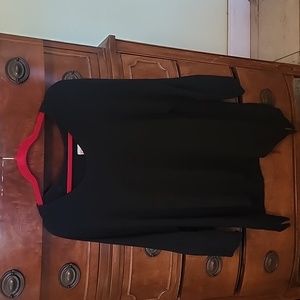 Oh my gauze black top